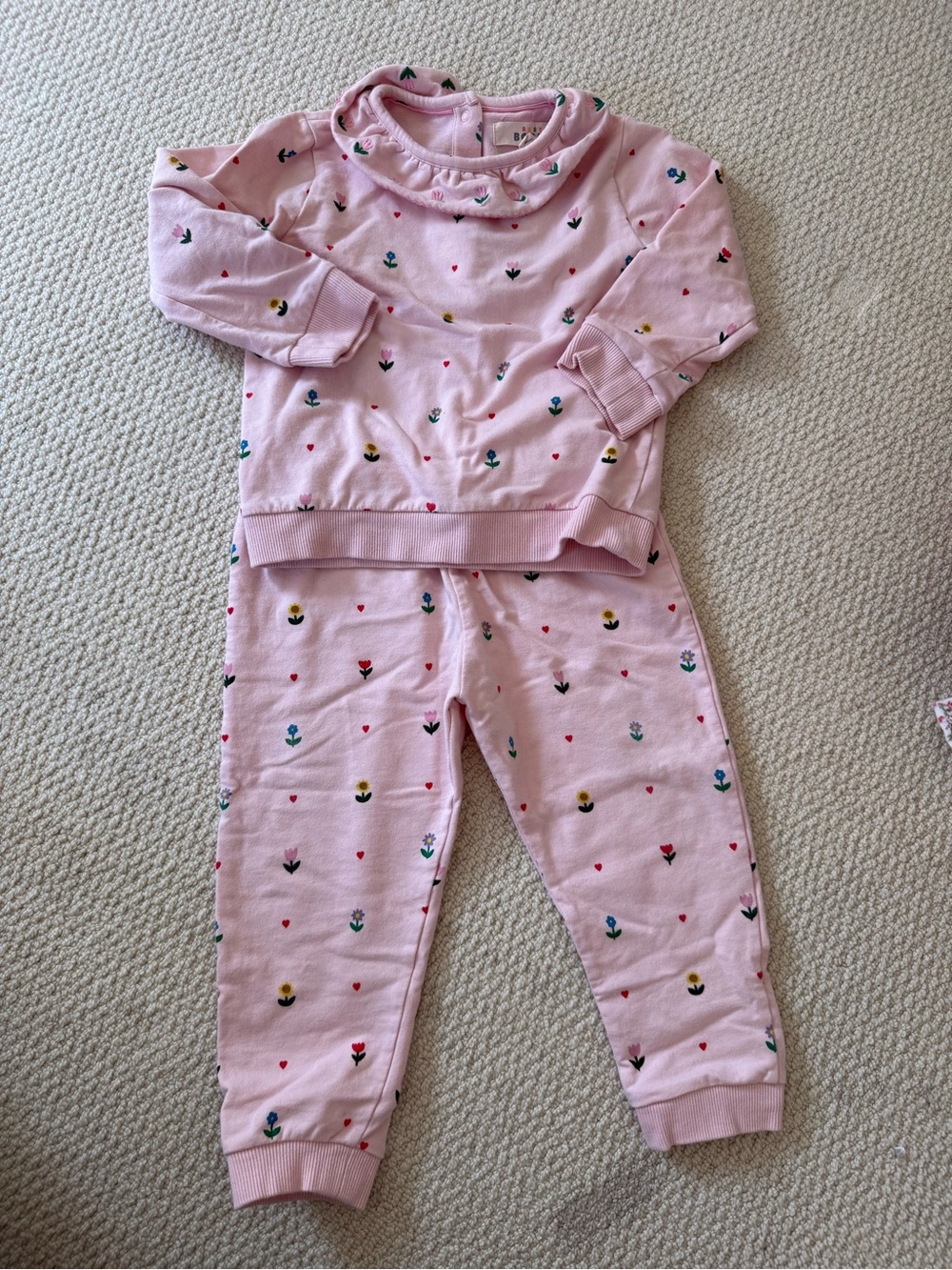 Mini Boden Sweatpants & Sweatshirt Set